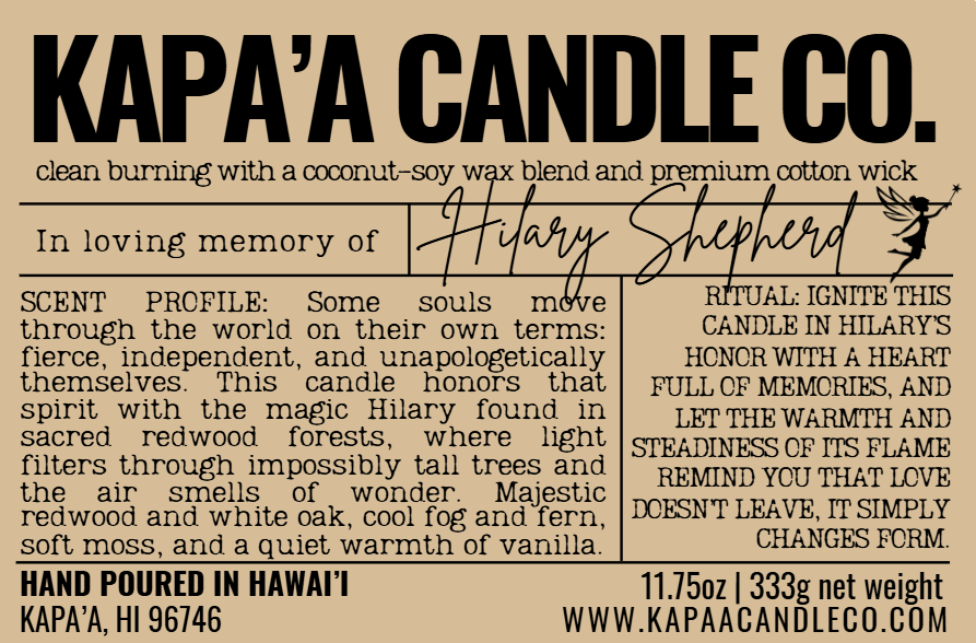The Celebration of Life Candle