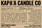 Mālama Kauaʻi Fundraiser Candle