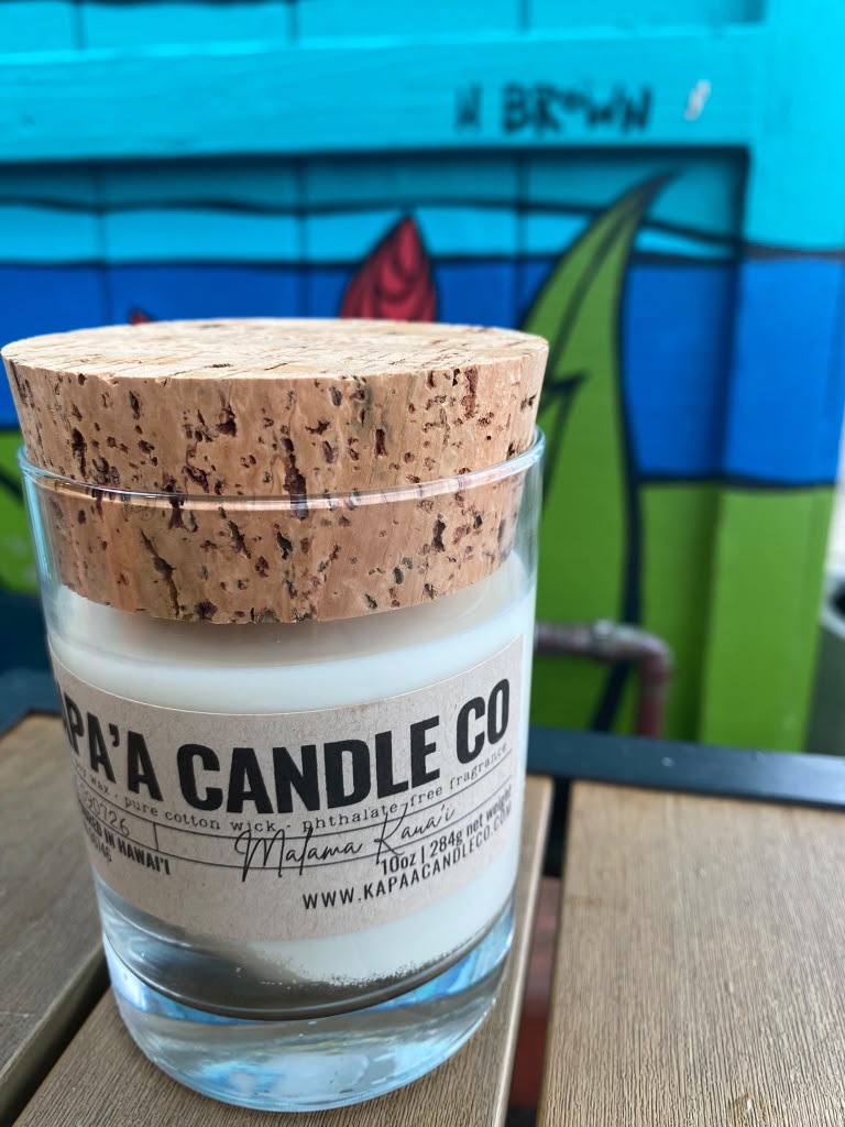 Mālama Kauaʻi Fundraiser Candle